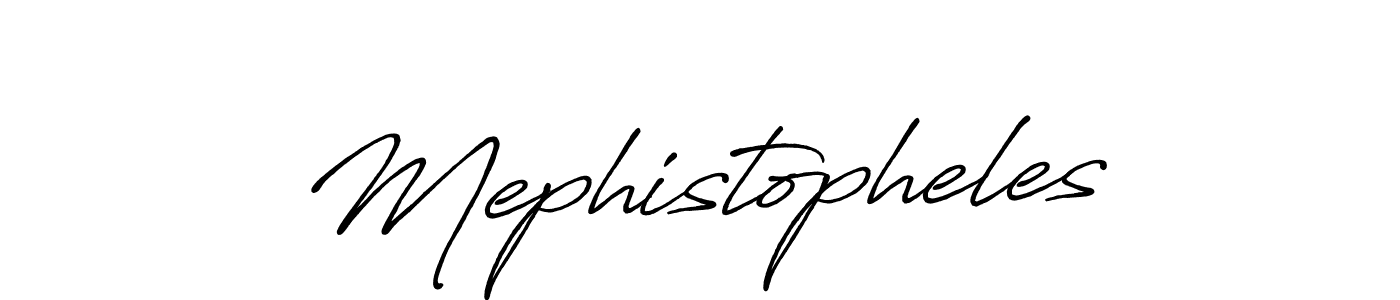 Design your own signature with our free online signature maker. With this signature software, you can create a handwritten (Antro_Vectra_Bolder) signature for name Mephistopheles. Mephistopheles signature style 7 images and pictures png