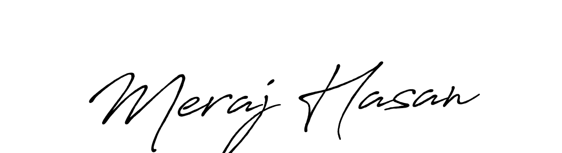 The best way (Antro_Vectra_Bolder) to make a short signature is to pick only two or three words in your name. The name Meraj Hasan include a total of six letters. For converting this name. Meraj Hasan signature style 7 images and pictures png