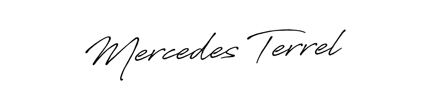 This is the best signature style for the Mercedes Terrel name. Also you like these signature font (Antro_Vectra_Bolder). Mix name signature. Mercedes Terrel signature style 7 images and pictures png