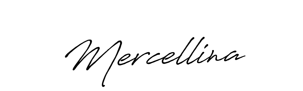 Design your own signature with our free online signature maker. With this signature software, you can create a handwritten (Antro_Vectra_Bolder) signature for name Mercellina. Mercellina signature style 7 images and pictures png