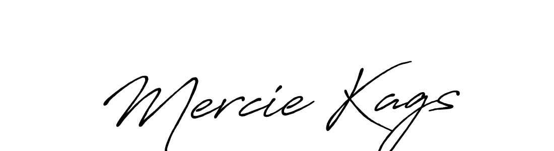 Also we have Mercie Kags name is the best signature style. Create professional handwritten signature collection using Antro_Vectra_Bolder autograph style. Mercie Kags signature style 7 images and pictures png