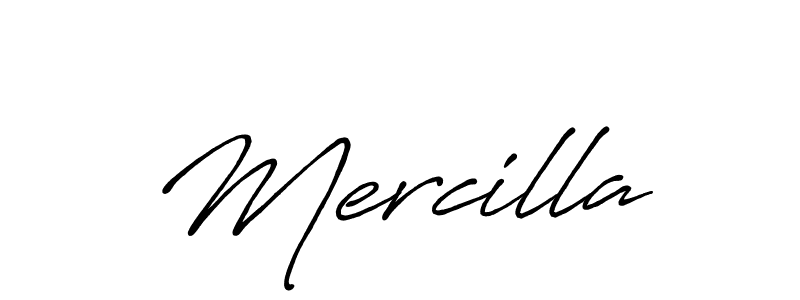 Also You can easily find your signature by using the search form. We will create Mercilla name handwritten signature images for you free of cost using Antro_Vectra_Bolder sign style. Mercilla signature style 7 images and pictures png