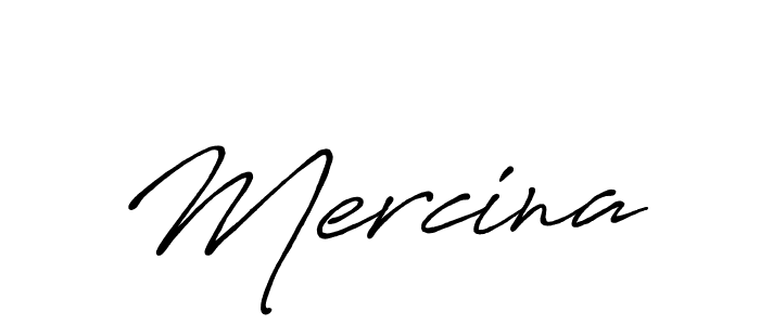 It looks lik you need a new signature style for name Mercina. Design unique handwritten (Antro_Vectra_Bolder) signature with our free signature maker in just a few clicks. Mercina signature style 7 images and pictures png