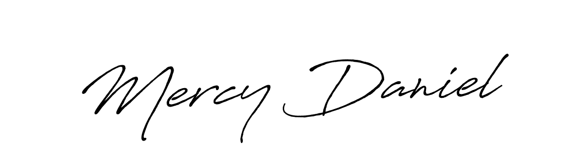 You should practise on your own different ways (Antro_Vectra_Bolder) to write your name (Mercy Daniel) in signature. don't let someone else do it for you. Mercy Daniel signature style 7 images and pictures png