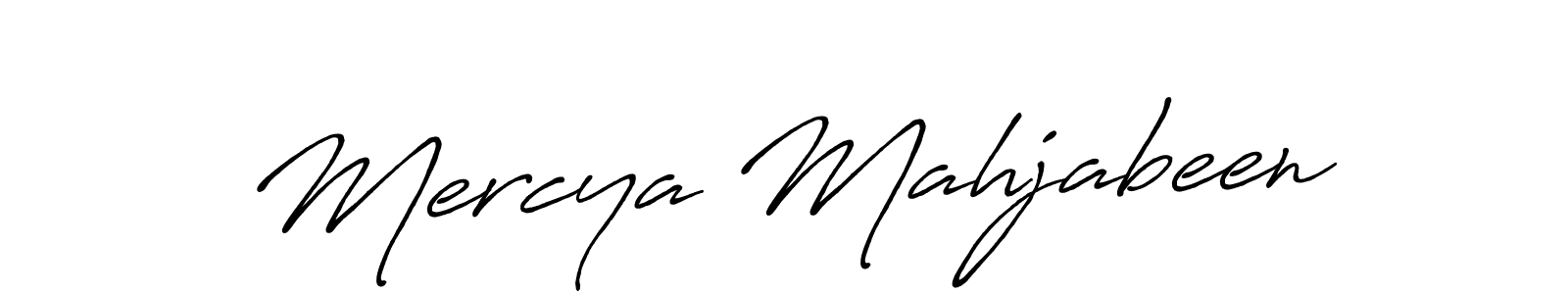 How to make Mercya Mahjabeen signature? Antro_Vectra_Bolder is a professional autograph style. Create handwritten signature for Mercya Mahjabeen name. Mercya Mahjabeen signature style 7 images and pictures png