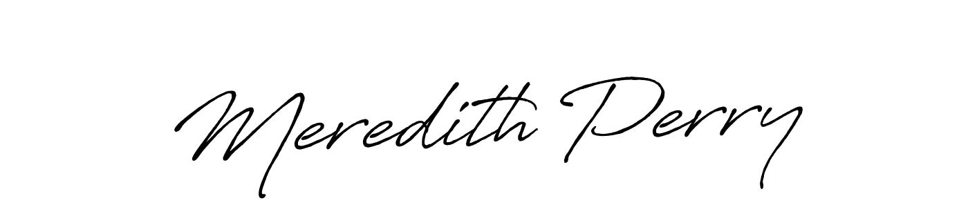 Meredith Perry stylish signature style. Best Handwritten Sign (Antro_Vectra_Bolder) for my name. Handwritten Signature Collection Ideas for my name Meredith Perry. Meredith Perry signature style 7 images and pictures png