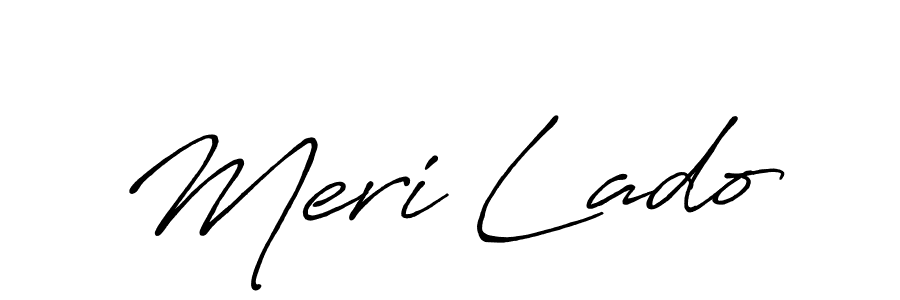 Here are the top 10 professional signature styles for the name Meri Lado. These are the best autograph styles you can use for your name. Meri Lado signature style 7 images and pictures png