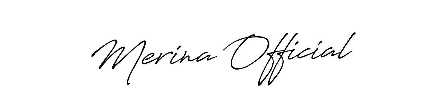 Make a short Merina Official signature style. Manage your documents anywhere anytime using Antro_Vectra_Bolder. Create and add eSignatures, submit forms, share and send files easily. Merina Official signature style 7 images and pictures png
