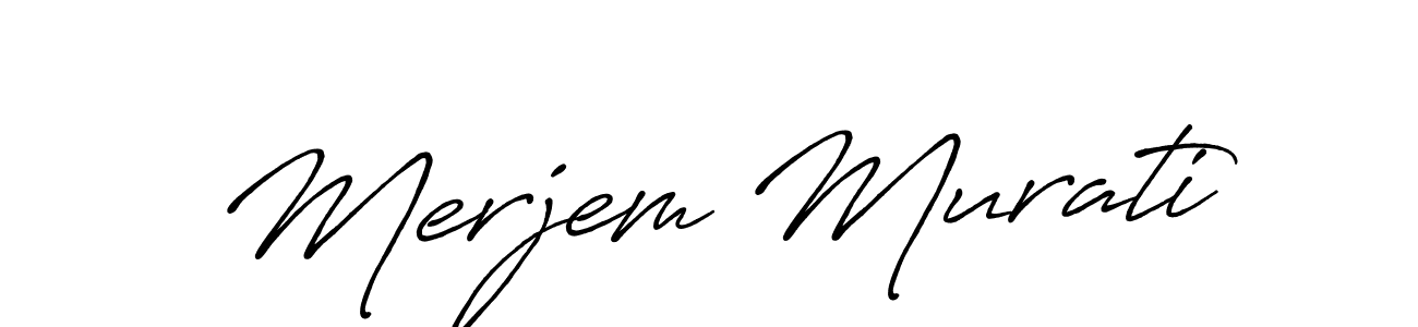 if you are searching for the best signature style for your name Merjem Murati. so please give up your signature search. here we have designed multiple signature styles  using Antro_Vectra_Bolder. Merjem Murati signature style 7 images and pictures png