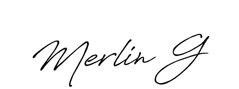 You can use this online signature creator to create a handwritten signature for the name Merlin G. This is the best online autograph maker. Merlin G signature style 7 images and pictures png