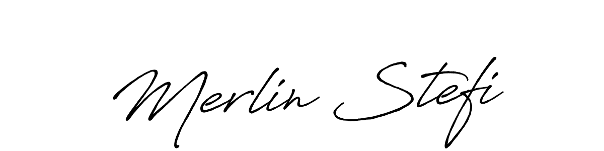 You can use this online signature creator to create a handwritten signature for the name Merlin Stefi. This is the best online autograph maker. Merlin Stefi signature style 7 images and pictures png