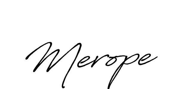 Similarly Antro_Vectra_Bolder is the best handwritten signature design. Signature creator online .You can use it as an online autograph creator for name Merope. Merope signature style 7 images and pictures png