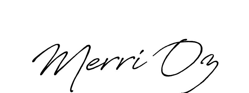 Once you've used our free online signature maker to create your best signature Antro_Vectra_Bolder style, it's time to enjoy all of the benefits that Merri Oz name signing documents. Merri Oz signature style 7 images and pictures png
