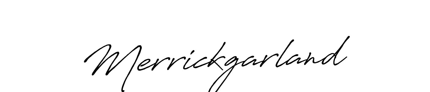 It looks lik you need a new signature style for name Merrickgarland. Design unique handwritten (Antro_Vectra_Bolder) signature with our free signature maker in just a few clicks. Merrickgarland signature style 7 images and pictures png