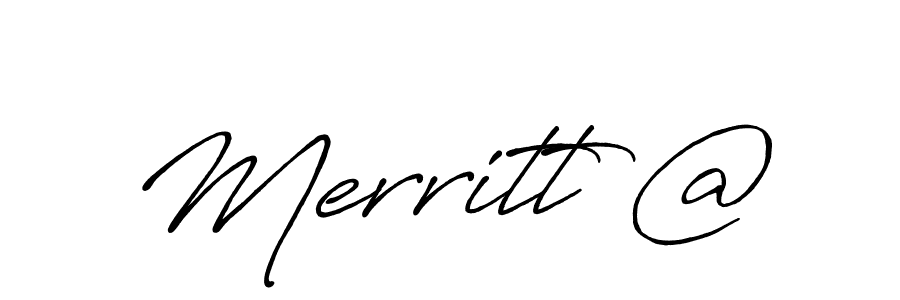 if you are searching for the best signature style for your name Merritt @. so please give up your signature search. here we have designed multiple signature styles  using Antro_Vectra_Bolder. Merritt @ signature style 7 images and pictures png