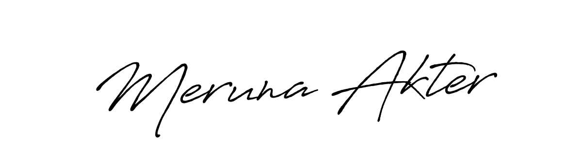 Best and Professional Signature Style for Meruna Akter. Antro_Vectra_Bolder Best Signature Style Collection. Meruna Akter signature style 7 images and pictures png