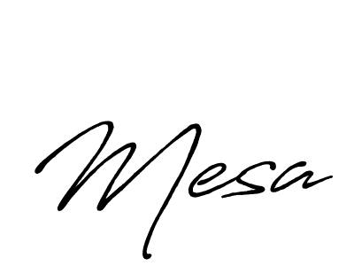 Once you've used our free online signature maker to create your best signature Antro_Vectra_Bolder style, it's time to enjoy all of the benefits that Mesa name signing documents. Mesa signature style 7 images and pictures png