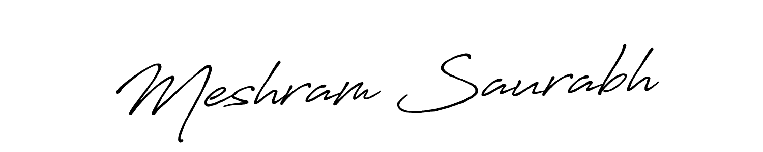 Best and Professional Signature Style for Meshram Saurabh. Antro_Vectra_Bolder Best Signature Style Collection. Meshram Saurabh signature style 7 images and pictures png