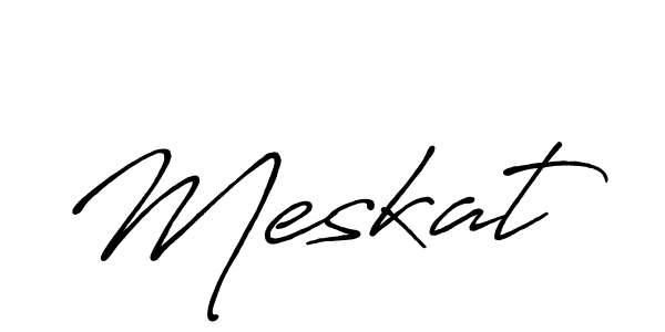 if you are searching for the best signature style for your name Meskat. so please give up your signature search. here we have designed multiple signature styles  using Antro_Vectra_Bolder. Meskat signature style 7 images and pictures png