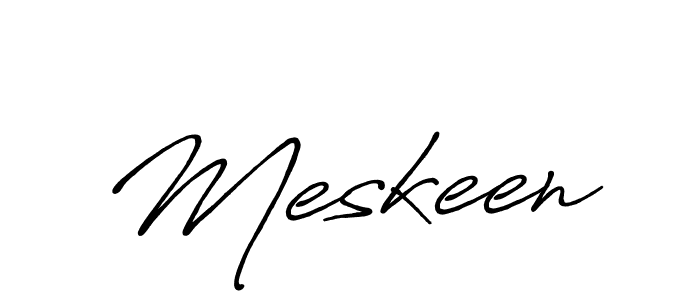 This is the best signature style for the Meskeen name. Also you like these signature font (Antro_Vectra_Bolder). Mix name signature. Meskeen signature style 7 images and pictures png
