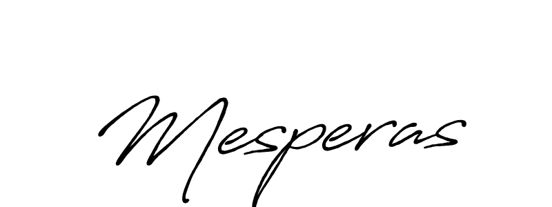 Once you've used our free online signature maker to create your best signature Antro_Vectra_Bolder style, it's time to enjoy all of the benefits that Mesperas name signing documents. Mesperas signature style 7 images and pictures png