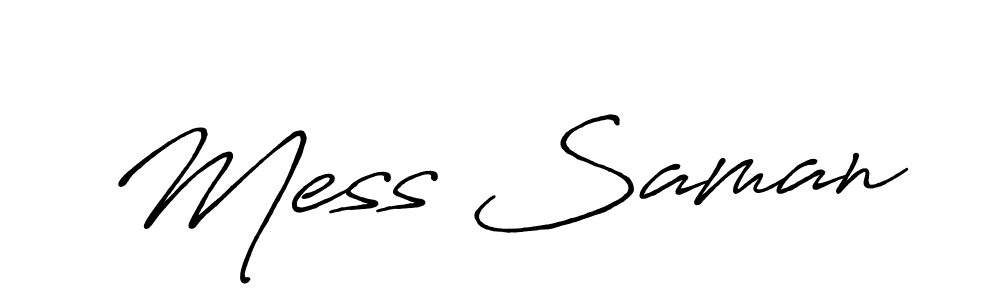 Antro_Vectra_Bolder is a professional signature style that is perfect for those who want to add a touch of class to their signature. It is also a great choice for those who want to make their signature more unique. Get Mess Saman name to fancy signature for free. Mess Saman signature style 7 images and pictures png