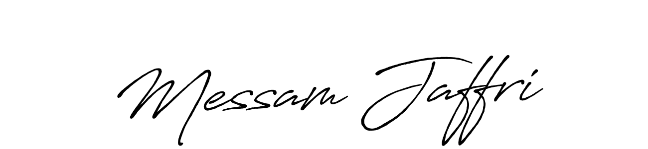 It looks lik you need a new signature style for name Messam Jaffri. Design unique handwritten (Antro_Vectra_Bolder) signature with our free signature maker in just a few clicks. Messam Jaffri signature style 7 images and pictures png