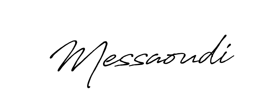 if you are searching for the best signature style for your name Messaoudi. so please give up your signature search. here we have designed multiple signature styles  using Antro_Vectra_Bolder. Messaoudi signature style 7 images and pictures png