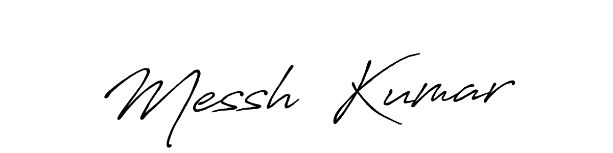 Make a beautiful signature design for name Messh  Kumar. Use this online signature maker to create a handwritten signature for free. Messh  Kumar signature style 7 images and pictures png