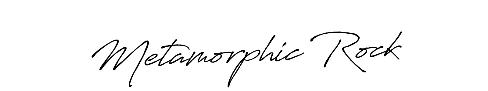How to make Metamorphic Rock name signature. Use Antro_Vectra_Bolder style for creating short signs online. This is the latest handwritten sign. Metamorphic Rock signature style 7 images and pictures png