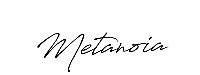 if you are searching for the best signature style for your name Metanoia. so please give up your signature search. here we have designed multiple signature styles  using Antro_Vectra_Bolder. Metanoia signature style 7 images and pictures png