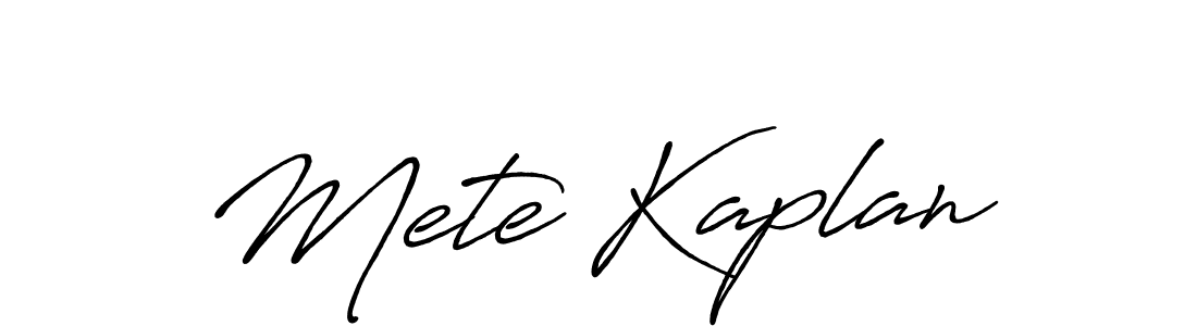 Also You can easily find your signature by using the search form. We will create Mete Kaplan name handwritten signature images for you free of cost using Antro_Vectra_Bolder sign style. Mete Kaplan signature style 7 images and pictures png