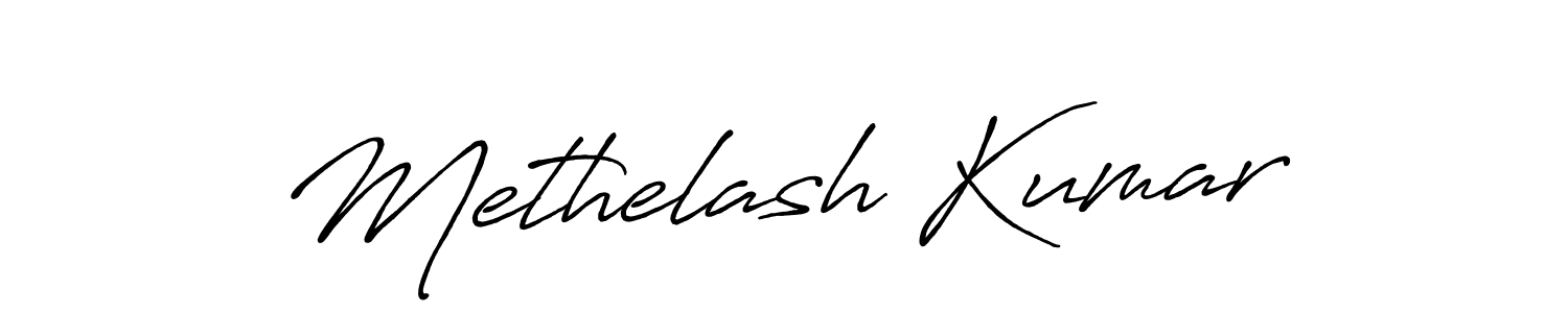 Make a beautiful signature design for name Methelash Kumar. Use this online signature maker to create a handwritten signature for free. Methelash Kumar signature style 7 images and pictures png