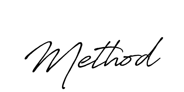 Method stylish signature style. Best Handwritten Sign (Antro_Vectra_Bolder) for my name. Handwritten Signature Collection Ideas for my name Method. Method signature style 7 images and pictures png