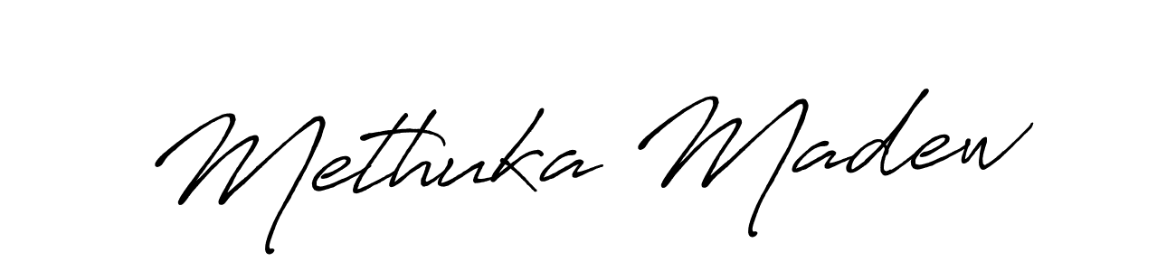 Methuka Madew stylish signature style. Best Handwritten Sign (Antro_Vectra_Bolder) for my name. Handwritten Signature Collection Ideas for my name Methuka Madew. Methuka Madew signature style 7 images and pictures png