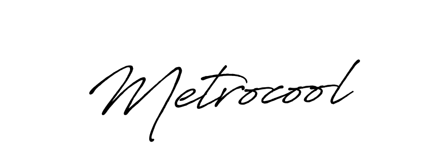 Best and Professional Signature Style for Metrocool. Antro_Vectra_Bolder Best Signature Style Collection. Metrocool signature style 7 images and pictures png