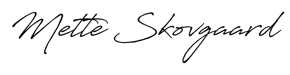 The Antro_Vectra_Bolder lettering style adds unique flourish to name Mette Skovgaard. Stand out with a custom digital autograph made in seconds. Mette Skovgaard signature style 7 images and pictures png
