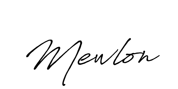 Make a beautiful signature design for name Mewlon. Use this online signature maker to create a handwritten signature for free. Mewlon signature style 7 images and pictures png
