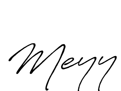 Similarly Antro_Vectra_Bolder is the best handwritten signature design. Signature creator online .You can use it as an online autograph creator for name Meyy. Meyy signature style 7 images and pictures png