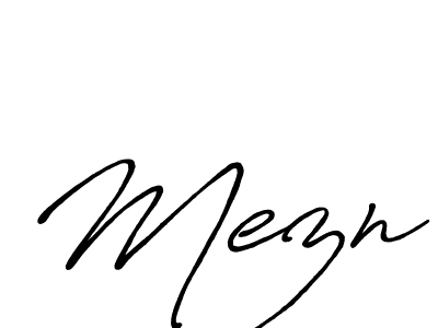 Here are the top 10 professional signature styles for the name Mezn. These are the best autograph styles you can use for your name. Mezn signature style 7 images and pictures png
