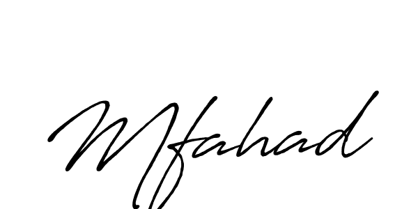 Make a beautiful signature design for name Mfahad. Use this online signature maker to create a handwritten signature for free. Mfahad signature style 7 images and pictures png