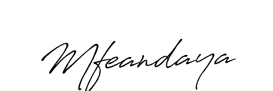 How to Draw Mfeandaya signature style? Antro_Vectra_Bolder is a latest design signature styles for name Mfeandaya. Mfeandaya signature style 7 images and pictures png