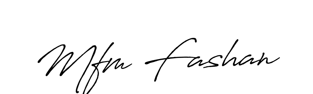 Also You can easily find your signature by using the search form. We will create Mfm Fashan name handwritten signature images for you free of cost using Antro_Vectra_Bolder sign style. Mfm Fashan signature style 7 images and pictures png