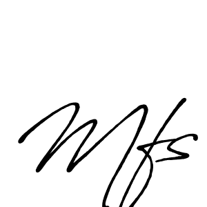 Also You can easily find your signature by using the search form. We will create Mfs name handwritten signature images for you free of cost using Antro_Vectra_Bolder sign style. Mfs signature style 7 images and pictures png
