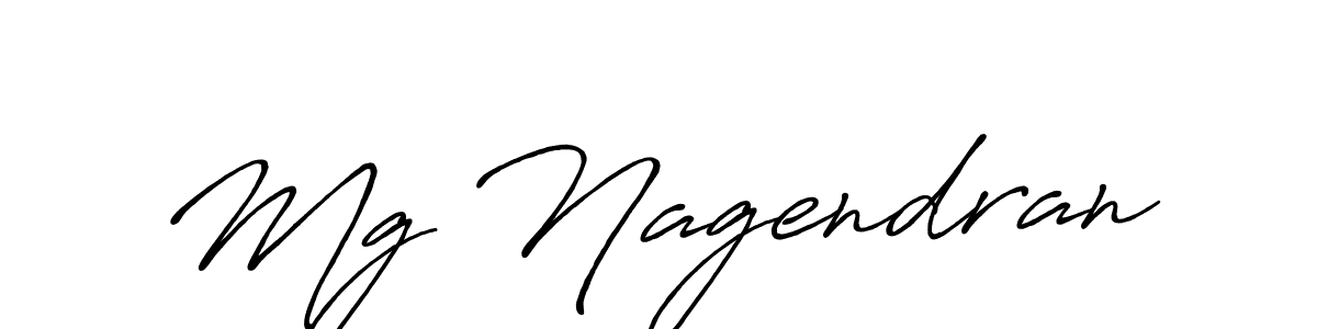 Use a signature maker to create a handwritten signature online. With this signature software, you can design (Antro_Vectra_Bolder) your own signature for name Mg Nagendran. Mg Nagendran signature style 7 images and pictures png