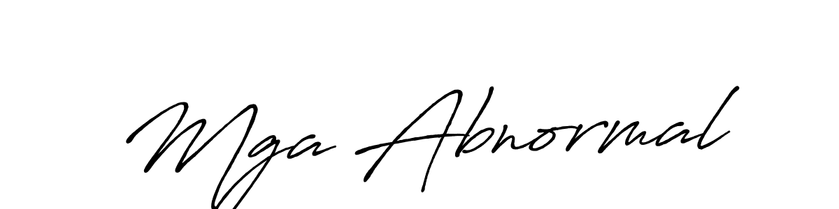 You should practise on your own different ways (Antro_Vectra_Bolder) to write your name (Mga Abnormal) in signature. don't let someone else do it for you. Mga Abnormal signature style 7 images and pictures png