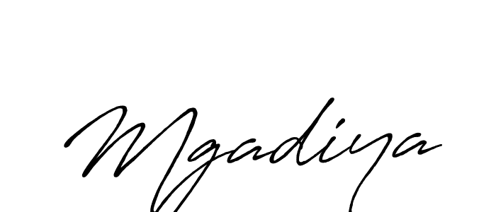 Similarly Antro_Vectra_Bolder is the best handwritten signature design. Signature creator online .You can use it as an online autograph creator for name Mgadiya. Mgadiya signature style 7 images and pictures png