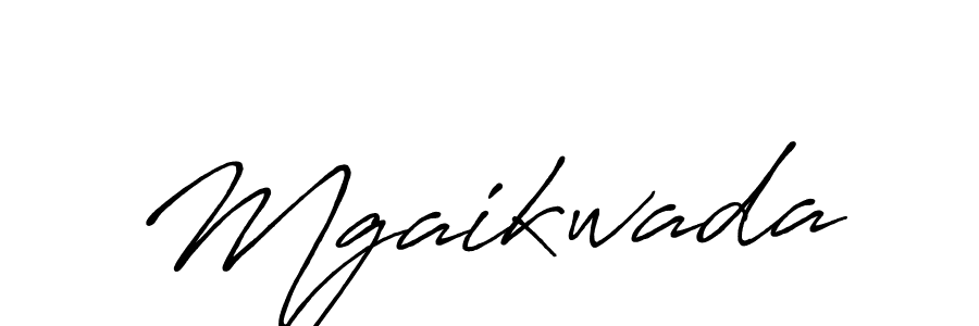 Use a signature maker to create a handwritten signature online. With this signature software, you can design (Antro_Vectra_Bolder) your own signature for name Mgaikwada. Mgaikwada signature style 7 images and pictures png