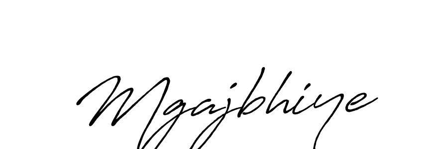 Mgajbhiye stylish signature style. Best Handwritten Sign (Antro_Vectra_Bolder) for my name. Handwritten Signature Collection Ideas for my name Mgajbhiye. Mgajbhiye signature style 7 images and pictures png