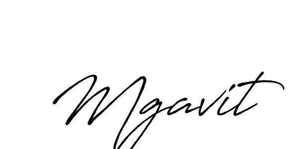 How to make Mgavit signature? Antro_Vectra_Bolder is a professional autograph style. Create handwritten signature for Mgavit name. Mgavit signature style 7 images and pictures png